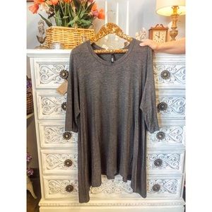Long Grey Tunic